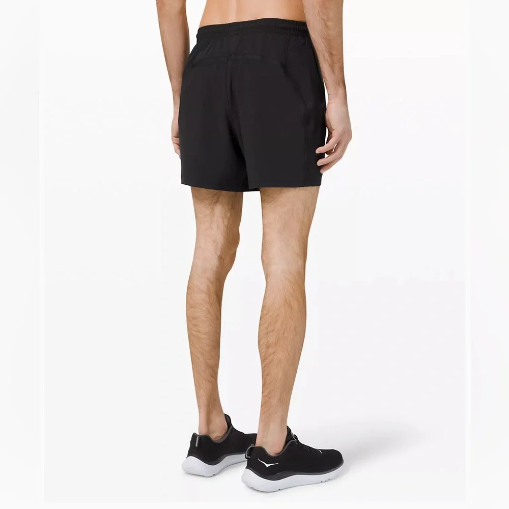 lululemon athletica Men's Black Athletic Shorts